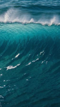 sea wallpaper, ocean, marine, background for mobile wallpaper (vertical)