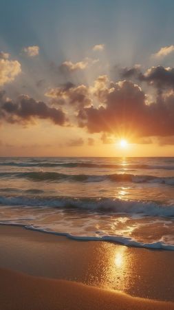 sea wallpaper, coastline, shore, background for mobile wallpaper (vertical)