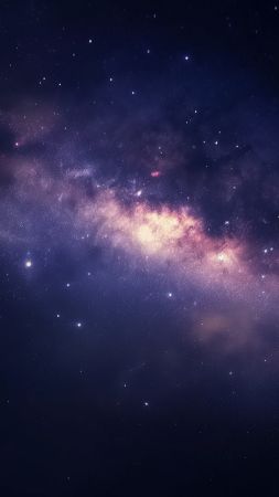 Simple space backgrounds wallpaper, cosmic dust, dark matter, background for mobile wallpaper (vertical)