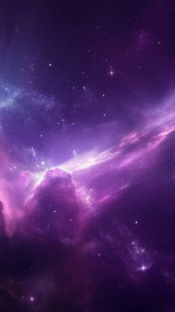 Simple space backgrounds wallpaper, galaxy, starry sky, background for mobile wallpaper (vertical)