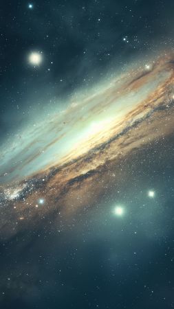 Simple space backgrounds wallpaper, cosmos, celestial bodies, background for mobile wallpaper (vertical)