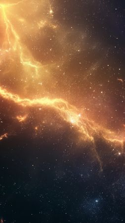 Simple space backgrounds wallpaper, dark matter, nebula, background for mobile wallpaper (vertical)