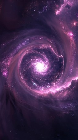 Simple space backgrounds wallpaper, dark matter, starry sky, background for mobile wallpaper (vertical)