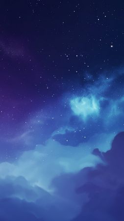 Simple space backgrounds wallpaper, galaxy, starry background, background for mobile wallpaper (vertical)