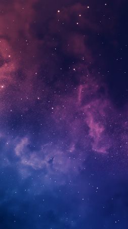 Simple space backgrounds wallpaper, galaxy, starlit, background for mobile wallpaper (vertical)