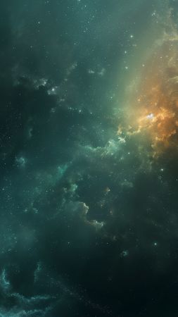 Simple space backgrounds wallpaper, galaxy, starry background, background for mobile wallpaper (vertical)