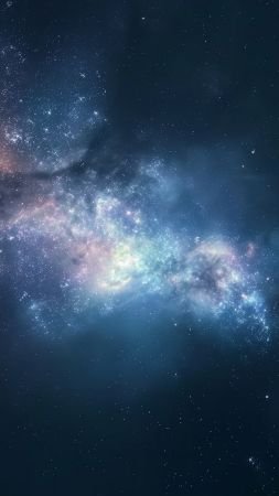 Simple space backgrounds wallpaper, galaxy, starfield, background for mobile wallpaper (vertical)