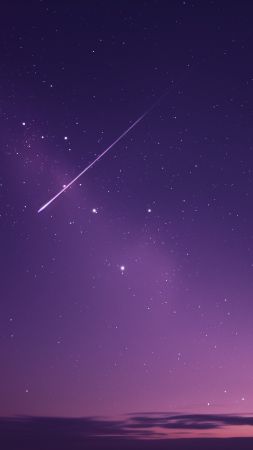 star wallpaper, space, night sky, background for mobile wallpaper (vertical)