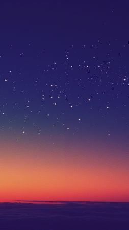star wallpaper, cosmic, tranquil, background for mobile wallpaper (vertical)
