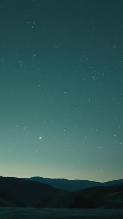 space wallpaper, sky, starlit, background for mobile wallpaper (vertical)