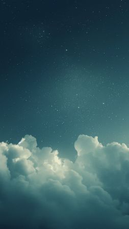 space wallpaper, gradient, sky, background for mobile wallpaper (vertical)