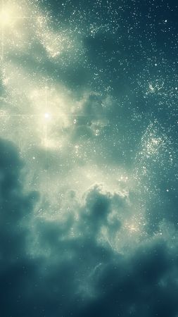 space wallpaper, sky, gradient, background for mobile wallpaper (vertical)