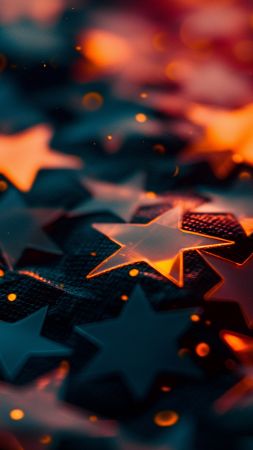 star wallpaper, shimmer, luminous, background for mobile wallpaper (vertical)