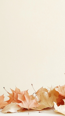 fall wallpaper, calm, orange hues, background for mobile wallpaper (vertical)