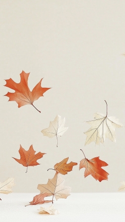 fall wallpaper, cozy, peaceful, background for mobile wallpaper (vertical)