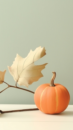 fall wallpaper, calm, tranquil, background for mobile wallpaper (vertical)