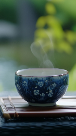 teapot wallpaper, serene glass, glass decor, background for mobile wallpaper (vertical)