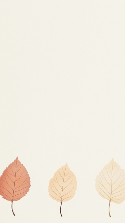 leaves wallpaper, minimal, foliage, background for mobile wallpaper (vertical)