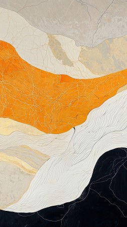 fall art wallpaper, painting, fall colors, background for mobile wallpaper (vertical)