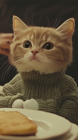 cats thanksgiving wallpaper, funny, thanksgiving humor, background for mobile wallpaper (vertical)