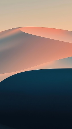 dunes wallpaper, smooth textures, flowing forms, background for mobile wallpaper (vertical)