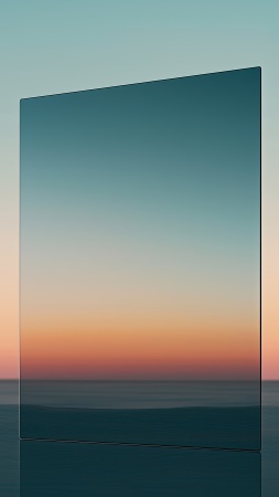 horizon wallpaper, abstract landscape, visual art, background for mobile wallpaper (vertical)
