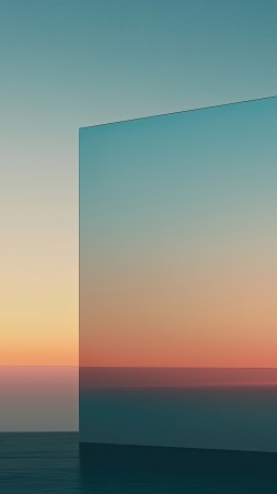 horizon wallpaper, horizon line, vivid colors, background for mobile wallpaper (vertical)