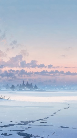 christmas wallpaper wallpaper, winter wonderland, festive season, background for mobile wallpaper (vertical)