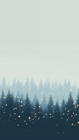 christmas wallpaper, minimal design, festive decor, background for mobile wallpaper (vertical)