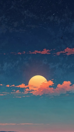 beach sunset wallpaper, ocean views, beach vibes, background for mobile wallpaper (vertical)