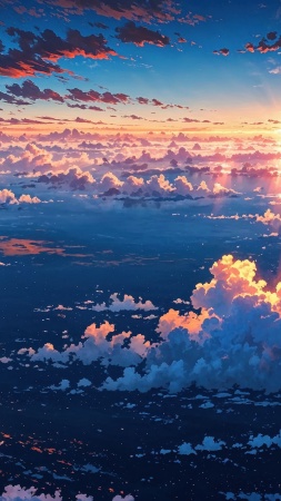 coastal landscape wallpaper, ocean views, coastal view, background for mobile wallpaper (vertical)