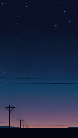 power line wallpaper, power lines, atmospheric, background for mobile wallpaper (vertical)