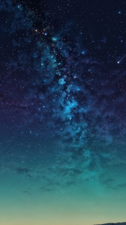 stars background wallpaper, night sky color, starry night, background for mobile wallpaper (vertical)
