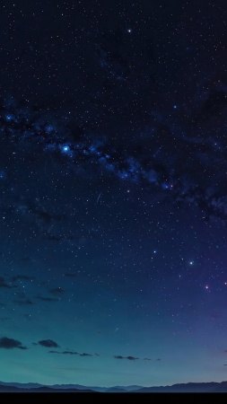 stars background wallpaper, night sky colors, galaxy view, background for mobile wallpaper (vertical)
