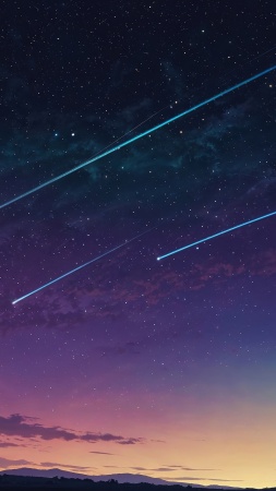 stars background wallpaper, cosmic horizon, night sky colors, background for mobile wallpaper (vertical)