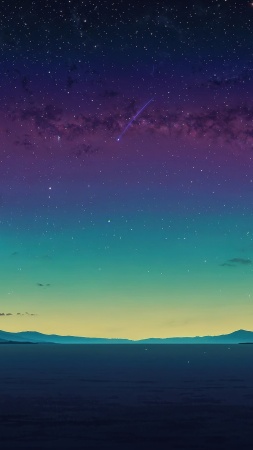 stars background wallpaper, dark sky, starry sky, background for mobile wallpaper (vertical)