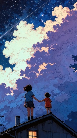 stars wallpaper wallpaper, cosmic art, celestial patterns, background for mobile wallpaper (vertical)