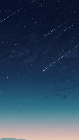 stars wallpaper wallpaper, shooting stars, night sky background, background for mobile wallpaper (vertical)