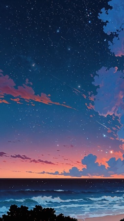 stars wallpaper wallpaper, celestial background, night sky art, background for mobile wallpaper (vertical)