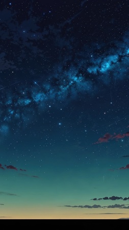 galaxy sky wallpaper, space background, nebula colors, background for mobile wallpaper (vertical)