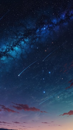 galaxy sky wallpaper, space background, astral design, background for mobile wallpaper (vertical)