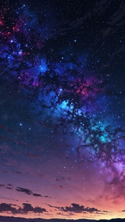 milky way wallpaper, stargazing, astrophotography, background for mobile wallpaper (vertical)