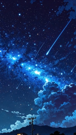 milky way wallpaper, cosmic colors, cosmic beauty, background for mobile wallpaper (vertical)