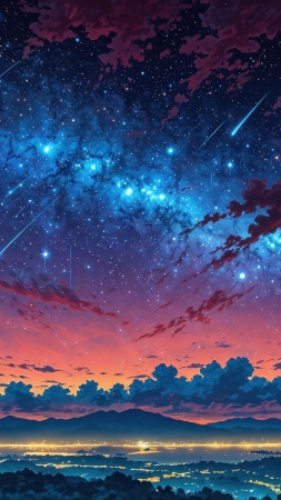 galaxy wallpaper wallpaper, celestial art, celestial stars, background for mobile wallpaper (vertical)