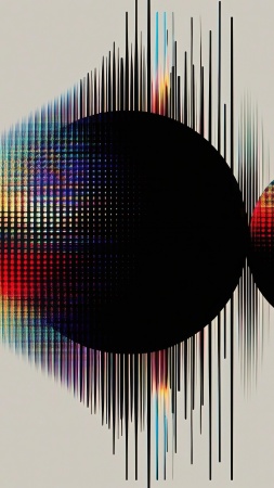 retro vibe wallpaper, spectrum colors, colorful spectrum, background for mobile wallpaper (vertical)