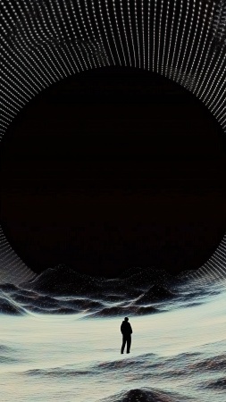 space-time wallpaper, galaxies, astrophysics, background for mobile wallpaper (vertical)