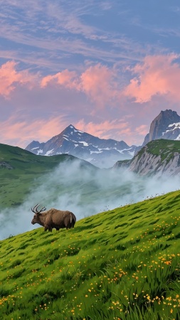 swiss alps wallpaper, weather, travel destinations, background for mobile wallpaper (vertical)