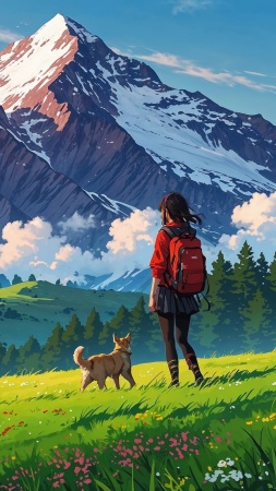 alps wallpaper, mountains, outdoor activities, background for mobile wallpaper (vertical)