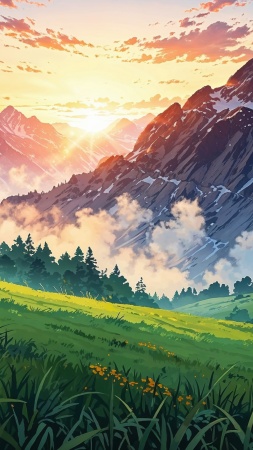 swiss alps wallpaper, weather, hiking, background for mobile wallpaper (vertical)