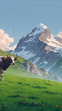 springtime wallpaper, green grass, outdoor activities, background for mobile wallpaper (vertical)